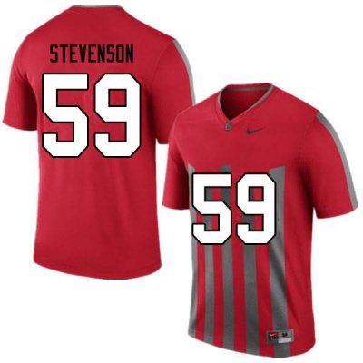 Men's Ohio State Buckeyes #59 Zach Stevenson Retro Nike NCAA College Football Jersey Latest HKP0244ZP